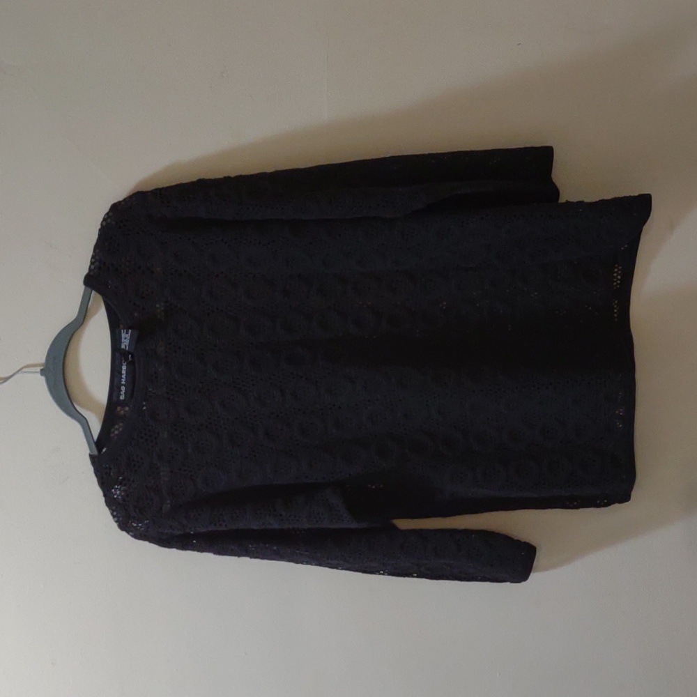 Sag Harbor Macrame Crochet Top
